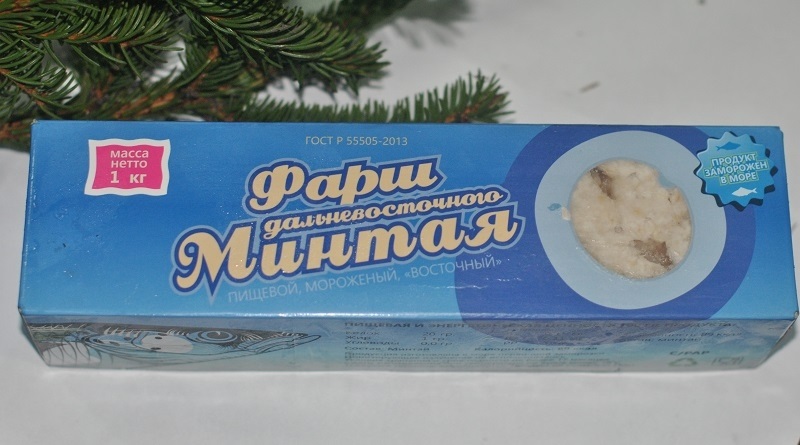 Фарш минтая 