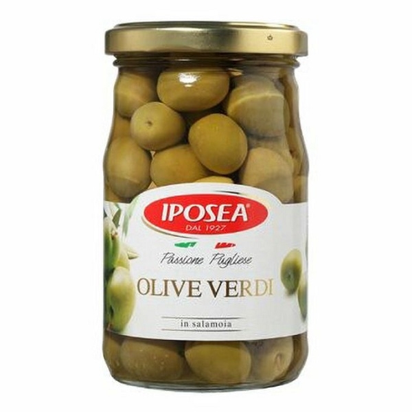 Оливки с перцем Iposea 290 грамм