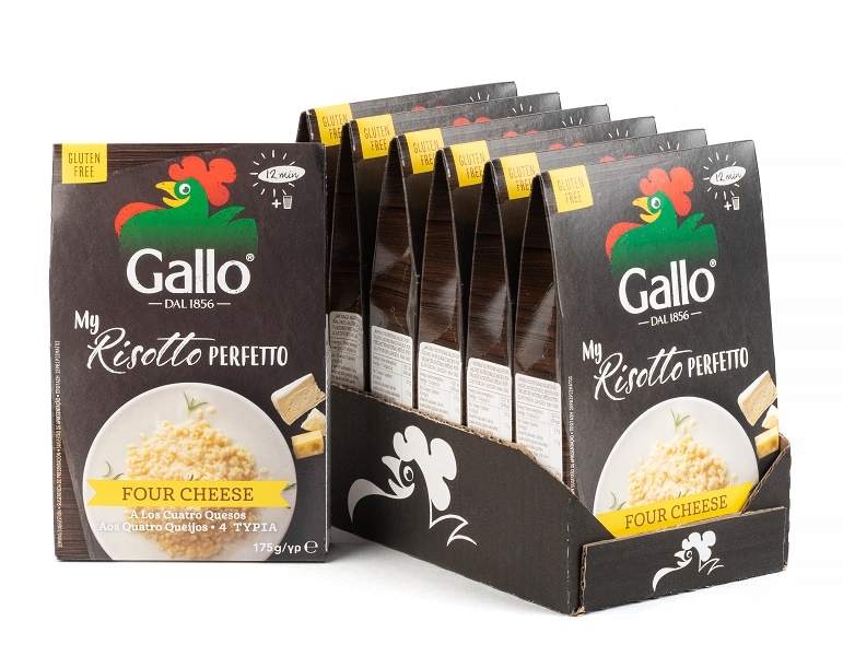 Ризотто четыре сыра Riso Gallo 175 грамм