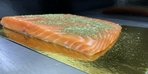 Лосось слабой соли с укропом