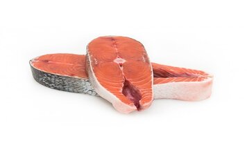 Кета стейк шоковой заморозки с Камчатки