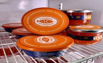 Кеты крупная икра из Хабаровска 250 грамм "Сонико Чумикан"