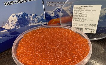 Свежая икра форели 500 грамм 2026 год