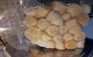 Морской гребешок очищенный Сахалинский 40-60 шт. 500 грамм