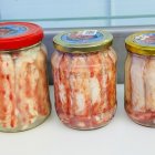 Краб в собственном соку стекло 720 мл.