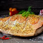 Филе сёмги горячего копчения филе 750 грамм