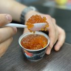 Икра горбуши 125 грамм "Восточный Берег"