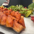 Вяленая сёмга с перцем розе