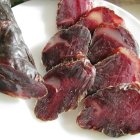 Оленина вялено-копчёное мясо